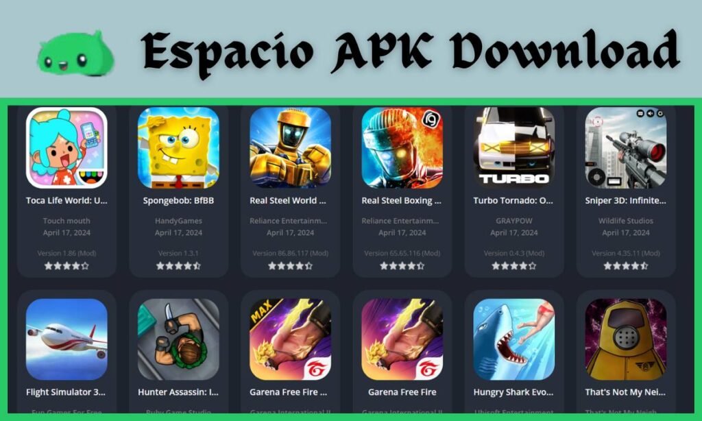 espacio apk download