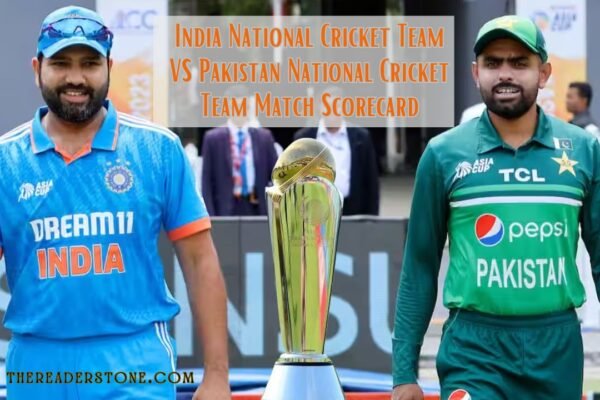 India National Cricket Team VS Pakistan National Cricket Team Match Scorecard