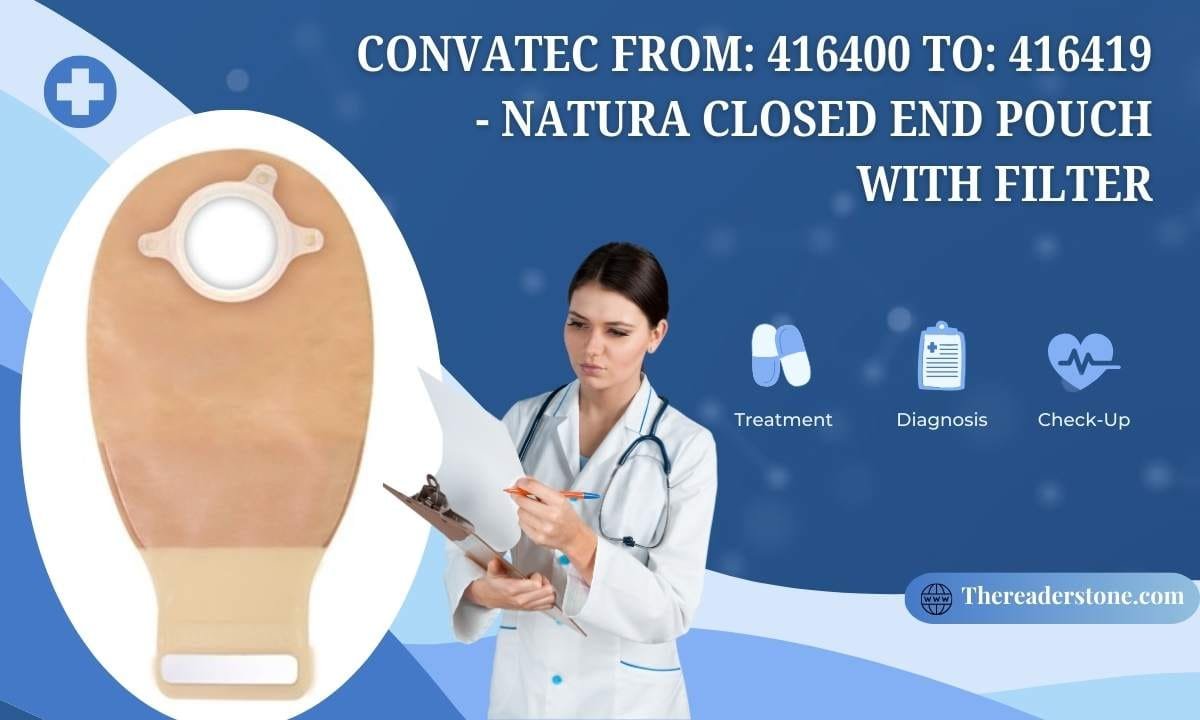 Convatec From: 416400 to: 416419 - Natura Closed End Pouch with Filter