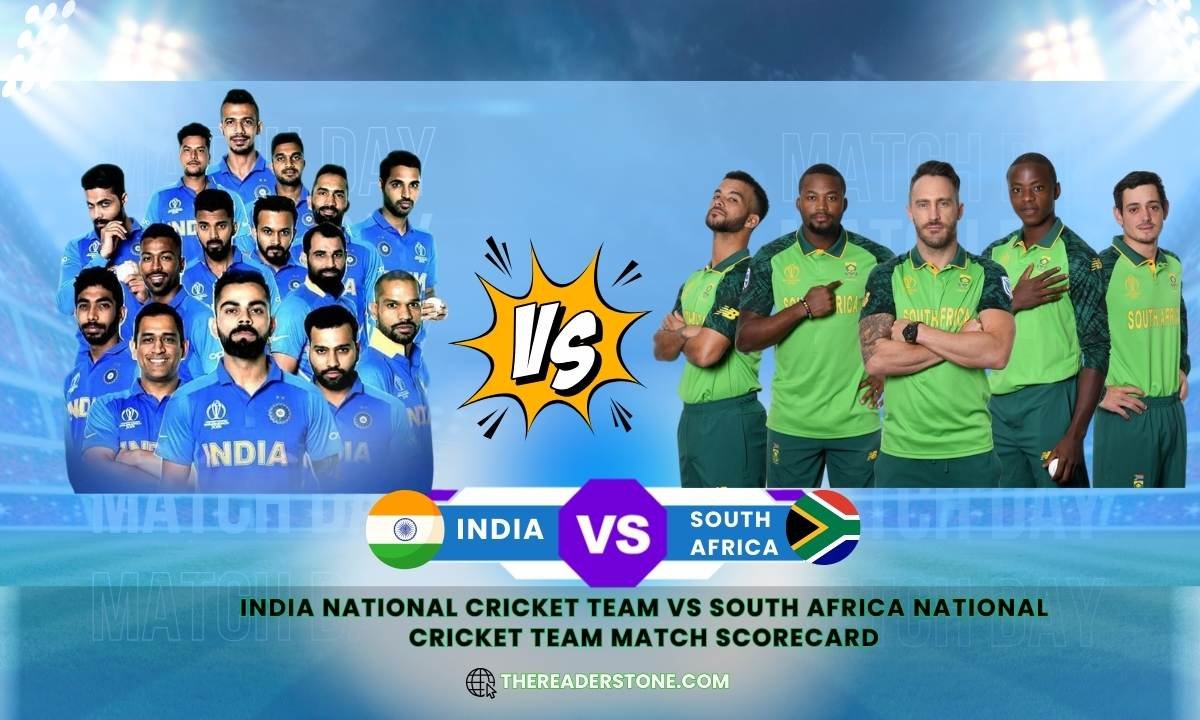 India National Cricket Team Vs South Africa National Cricket Team Match Scorecard