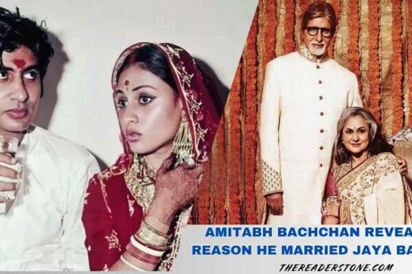 From A London Trip To A Lifetime: Amitabh Bachchan Reveals The Reason He Married Jaya Bachchan Amitabh Bachchan Reveals The Reason He Married Jaya Bachchan
