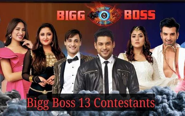 Bigg Boss 13 Contestants