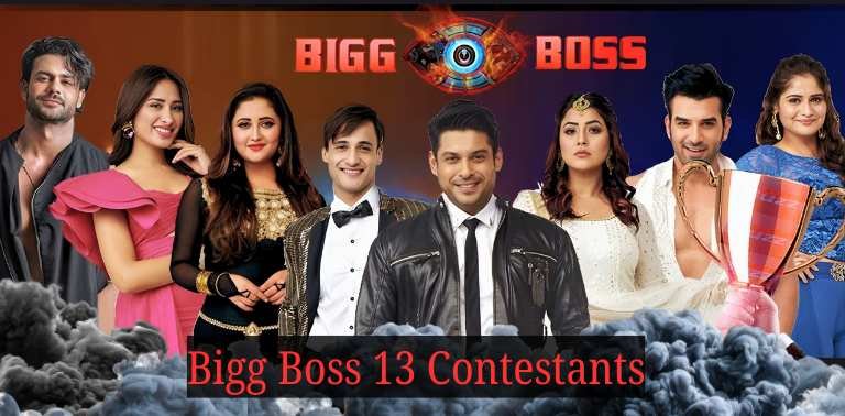 Bigg Boss 13 Contestants
