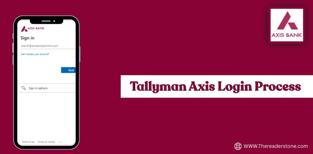 Tallyman Axis Login Process