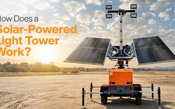 How Does a Solar-Powered Light Tower Work?