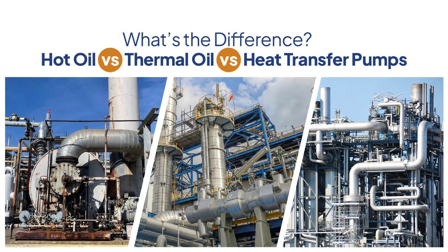 Hot Oil vs Thermal Oil vs Heat Transfer Pumps: What’s the Difference?